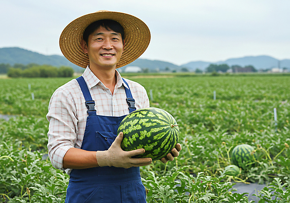 JPG 편집이미지 남자 농업 하늘 수박 한명 미소 들기 성인 농가 앞치마 농촌 신선 밀짚모자 특산물 목장갑 수박밭 의료성형뷰티 성인남자한명만 산지직송 편집실사 AI인물포토 AI콘텐츠 모자_잡화 1 산업 장갑 밭 과일 모션 표정 사람 농장 시골 CG 남자한명만 성인남자만 파일형식 직송 AI포토