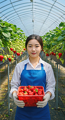 JPG 편집이미지 여자 하늘 한명 미소 들기 성인 농가 바구니 앞치마 농촌 신선 특산물 비닐하우스 딸기밭 목장갑 의료성형뷰티 성인여자한명만 딸기농장 산지직송 딸기잎 편집실사 AI인물포토 AI콘텐츠 1 장갑 잎 밭 농업 모션 딸기 표정 사람 농장 시골 CG 여자한명만 성인여자만 파일형식 직송 AI포토