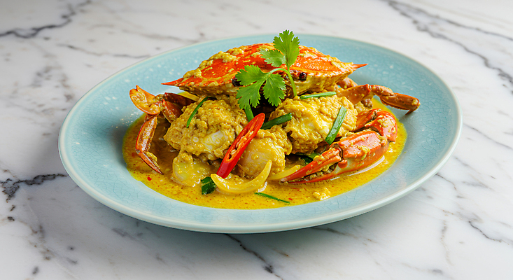 JPG 편집이미지 접시 태국 고추 양파 사람없음 전통음식 게 소스 고수 카레 뿌팟퐁커리 편집실사 AI포토 AI콘텐츠 전통 식기 아시아 음식 채소 갑각류 양념 향신료 CG 태국음식 파일형식