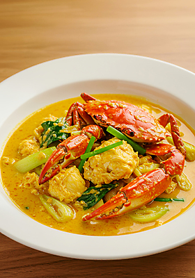 JPG 편집이미지 접시 태국 사람없음 전통음식 게 소스 향신료 카레 파 시금치 뿌팟퐁커리 편집실사 AI포토 AI콘텐츠 전통 식기 아시아 음식 채소 갑각류 양념 CG 태국음식 향미료 파일형식