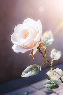 JPG 편집이미지 잎 사람없음 빛 장미 어둠 신비 감성 편집실사 AI포토 AI콘텐츠 식물 꽃 컨셉 CG 파일형식