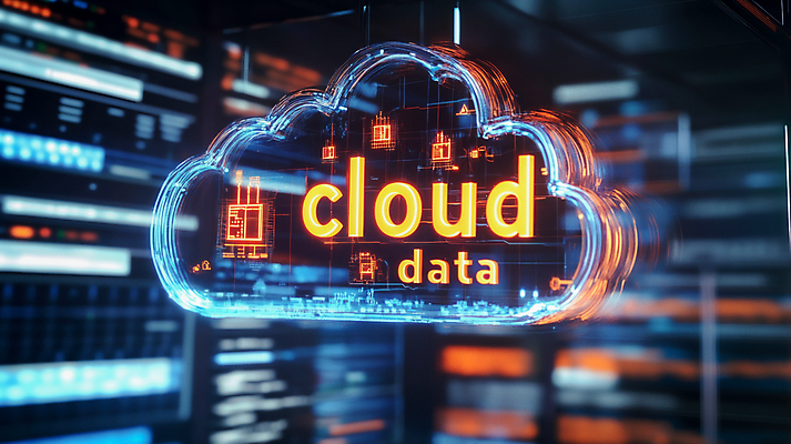 JPG 편집이미지 미래 사람없음 파란색 빛 디지털 자료 구름모양 전자회로 클라우드서비스 서버 서버실 빅데이터 편집실사 AI컴퓨터그래픽 AI콘텐츠 모양 컬러 컨셉 회로판 CG 서비스 파일형식 4차산업 구름_자연