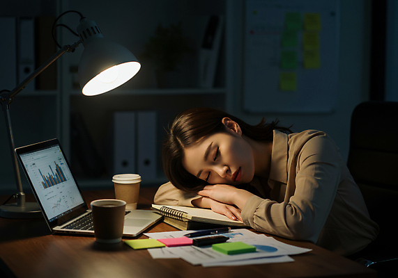 JPG 편집이미지 여자 엎드리기 스트레스 직장 피곤 한명 앉기 성인 노트북 눈감음 어둠 스탠드 비즈니스우먼 졸음 책상 포스트잇 문서 야근 테이크아웃컵 의료성형뷰티 성인여자한명만 편집실사 AI인물포토 AI콘텐츠 1 감정 가구 컨셉 회사 비즈니스 모션 조명 사람 컵 전자제품 메모지 업무 직장인 CG 여자한명만 성인여자만 파일형식 AI포토