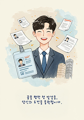 PSD 남자 일러스트 응원 날리기 사람모양 한명 미소 정장 상반신 청년 건물 꿈 도전 이력서 사원증 베이지색 프로필 청년남자한명만 청년취업 국내일러스트 모양 1 건축물 옷 컬러 비즈니스 모션 표정 사람 성인 구직 남자한명만 청년남자만 파일형식