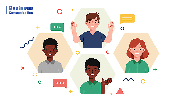 도형 여자 남자 말풍선 일러스트 직장 대화 미소 여러명 상반신 성인 비즈니스라이프 손들기 비즈니스맨 비즈니스우먼 소통 성인만 국내일러스트 AI파일 라이프스타일 다수 컨셉 회사 비즈니스 모션 표정 말하기 사람 직장인 파일형식 벡터