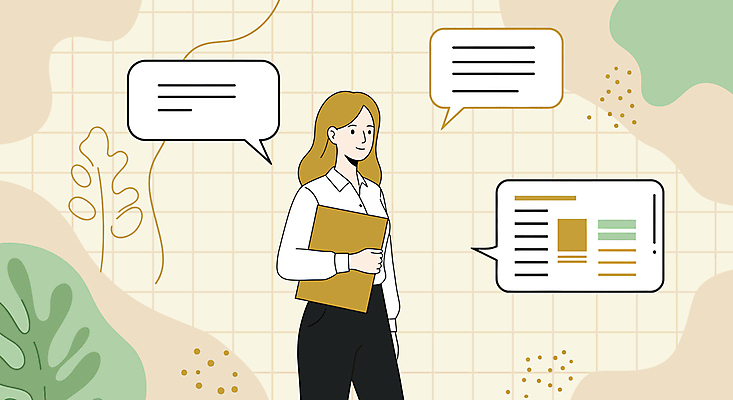 여자 말풍선 일러스트 한명 미소 들기 정장 성인 전문직 법률가 문서 성인여자한명만 국내일러스트 AI파일 직업 1 옷 모션 표정 사람 여자한명만 성인여자만 파일형식 벡터