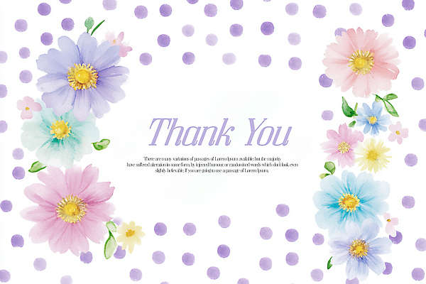 PSD 편집이미지 잎 꽃백그라운드 사랑 사람없음 보라색 물방울무늬 감사카드 감사 꽃프레임 카피스페이스 이미지편집 식물 꽃 감정 컬러 백그라운드 무늬 카드_감사 프레임 공백 파일형식