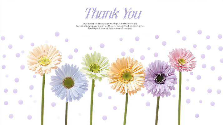 PSD 편집이미지 꽃 사랑 사람없음 보라색 물방울무늬 감사카드 감사 이미지편집 식물 감정 컬러 무늬 카드_감사 파일형식