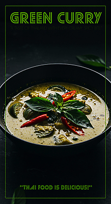 PSD 편집이미지 그릇 요리 사람없음 초록색 검은색 전통음식 매움 홍고추 카레 바질 태국음식 맛있는 이미지편집 전통 식기 음식 컬러 고추 맛 동양음식 파일형식