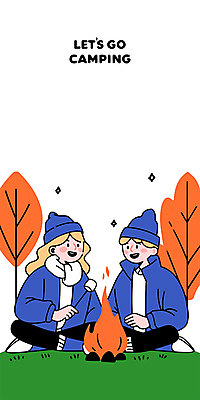 전신 나무 여자 남자 행복 일러스트 아웃도어 미소 들기 잔디 성인 두명 반짝임 목도리 캠핑 꼬치 숲 모닥불 힐링 가부좌 비니 마시멜로우 성인만 혼행 국내일러스트 AI파일 식물 모자_잡화 잡화 감정 모션 불 레저 디저트 표정 사람 앉기 신조어 약어 파일형식 벡터