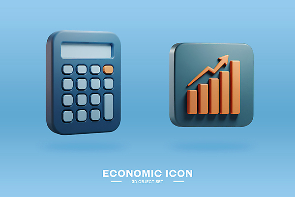 PSD 아이콘 화살표 하늘색 사람없음 경제 세트 3D아이콘 3D 사각형 계산기 막대그래프 오브젝트 상승 편집3D 도형 컨셉 그래프 문구용품 파란색 장비 디지털합성 파일형식