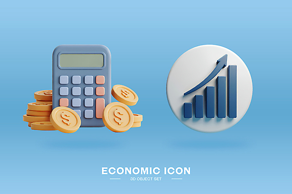PSD 아이콘 화살표 하늘색 사람없음 경제 세트 3D아이콘 3D 달러 계산기 원형 막대그래프 오브젝트 상승 동전탑 편집3D 도형 컨셉 돈 그래프 문구용품 파란색 쌓기 동전 장비 디지털합성 파일형식