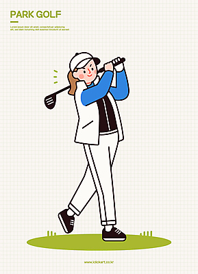 전신 여자 스포츠 일러스트 한명 미소 들기 성인 골프채 스윙 골프웨어 활기 캡모자 성인여자한명만 파크골프 일러캐릭터 AI파일 캐릭터 모자_잡화 1 옷 포즈 컨셉 골프 모션 골프용품 표정 사람 여자한명만 성인여자만 파일형식 벡터