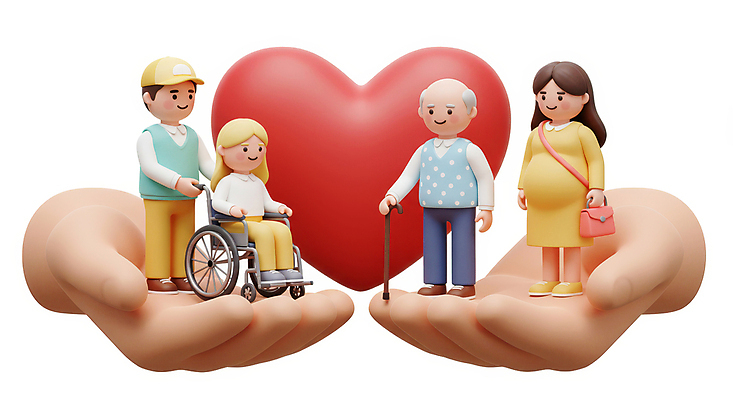 JPG 전신 편집이미지 손 여자 할아버지 노년 남자 지팡이 사랑 미소 들기 앉기 여러명 성인 신체부위 3D 임산부 핸드백 하트 잡기 휠체어 캡모자 편집3D AI컴퓨터그래픽 AI콘텐츠 모양 모자_잡화 감정 다수 가방 모션 표정 사람 임신 디지털합성 파일형식