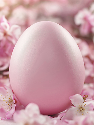 JPG 편집이미지 꽃잎 기독교 분홍색 사람없음 부활절계란 편집실사 AI포토 AI콘텐츠 꽃 종교 컬러 부활절 계란 CG 파일형식