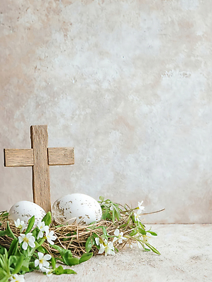 JPG 편집이미지 꽃 기독교 잎 사람없음 나뭇가지 둥지 부활절계란 나무십자가 편집실사 AI포토 AI콘텐츠 나무 식물 종교 십자가 부활절 계란 CG 파일형식