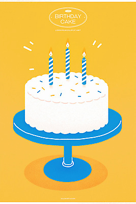 PSD 일러스트 촛불 사람없음 노란색 생일 생일케이크 생일축하 생일초 스프링클 케이크스탠드 국내일러스트 기념일 컬러 초 장식 케이크 축하 받침대 파일형식