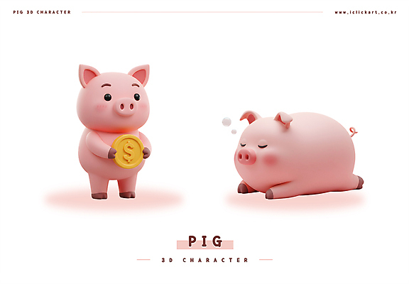 PSD 편집이미지 엎드리기 분홍색 3D캐릭터 들기 사람없음 눕기 3D 달러 눈감음 동전 돼지캐릭터 편집3D 수면_잠 캐릭터 컬러 동물캐릭터 돈 모션 잠 돼지 디지털합성 파일형식