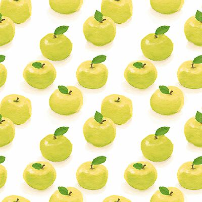 JPG 백그라운드 잎 패턴 일러스트 사람없음 연두색 청사과 드로잉 국내일러스트 AI일러스트 AI콘텐츠 식물 무늬 미술 초록색 사과 파일형식