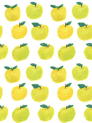 JPG 백그라운드 잎 패턴 일러스트 사람없음 연두색 청사과 드로잉 국내일러스트 AI일러스트 AI콘텐츠 식물 무늬 미술 초록색 사과 파일형식