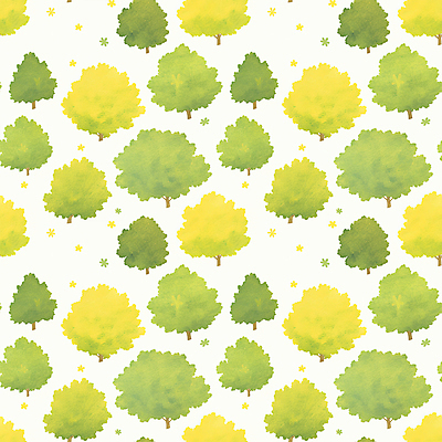JPG 나무 꽃 백그라운드 일러스트 사람없음 연두색 드로잉 식물패턴 국내일러스트 AI일러스트 AI콘텐츠 식물 패턴 미술 초록색 파일형식