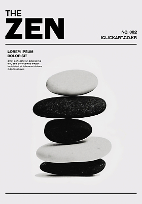 PSD 편집이미지 흑백 사람없음 평화 조약돌 바위 균형 집중 명상 스톤 이미지편집 젠 컨셉 촬영기법 쌓기 돌_바위 파일형식