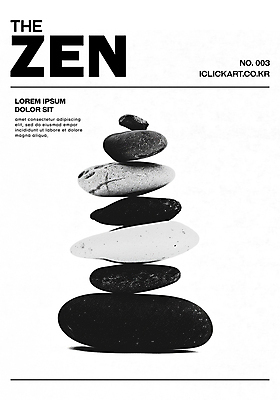 PSD 편집이미지 흑백 사람없음 평화 조약돌 바위 균형 집중 명상 스톤 이미지편집 젠 컨셉 촬영기법 쌓기 돌_바위 파일형식