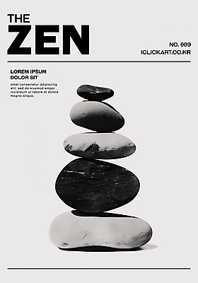 PSD 편집이미지 흑백 사람없음 평화 조약돌 바위 균형 집중 명상 스톤 이미지편집 젠 컨셉 촬영기법 쌓기 돌_바위 파일형식