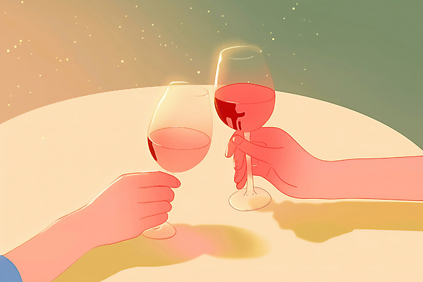 JPG 손 커플 와인잔 일러스트 화이트데이 탁자 발렌타인데이 들기 손짓 이벤트 신체부위 빛 와인 로맨틱 건배 국내일러스트 AI일러스트 AI콘텐츠 가구 컨셉 술잔 관계 모션 데이이벤트 주류 사람 파일형식