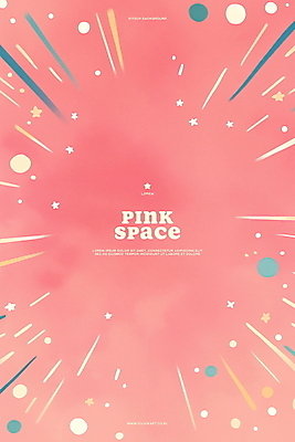 PSD 분홍색 일러스트 수채화 폭죽 사람없음 빛 폭발 몽환 국내일러스트 컬러 컨셉 파일형식
