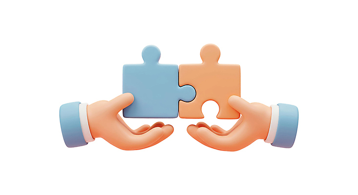 PSD 편집이미지 손 비즈니스 들기 신체부위 3D 퍼즐 엘리먼트 편집3D 모션 사람 디지털합성 파일형식