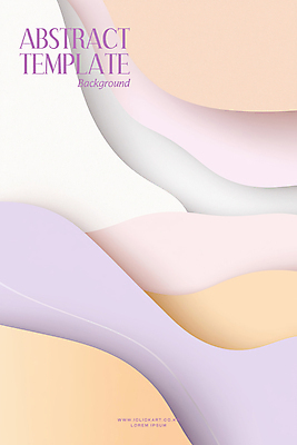 PSD 템플릿 물결 백그라운드 곡선 추상 사람없음 입체 웨이브 연보라색 파스텔톤 이미지템플릿 선 컬러 무늬 보라색 파일형식