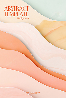 PSD 템플릿 물결 분홍색 백그라운드 곡선 추상 사람없음 입체 웨이브 파스텔톤 이미지템플릿 선 컬러 무늬 파일형식