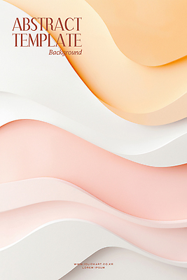 PSD 템플릿 물결 분홍색 백그라운드 곡선 추상 사람없음 입체 웨이브 파스텔톤 이미지템플릿 선 컬러 무늬 파일형식