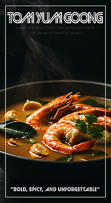 PSD 편집이미지 그릇 새우 요리 사람없음 검은색 주황색 식사 전통음식 고수 수증기 해산물 국물 맛있는 똠얌꿍 이미지편집 전통 식기 음식 컬러 갑각류 향신료 태국음식 파일형식