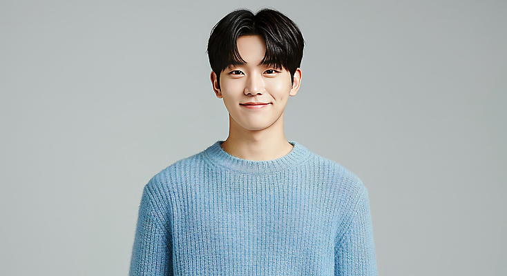 JPG 편집이미지 남자 한명 미소 상반신 성인 캐주얼 뷰티 니트 의료성형뷰티 성인남자한명만 편집실사 IC뷰티큐레이션 AI인물포토 AI콘텐츠 1 옷 상의 표정 사람 CG 남자한명만 성인남자만 파일형식 AI포토