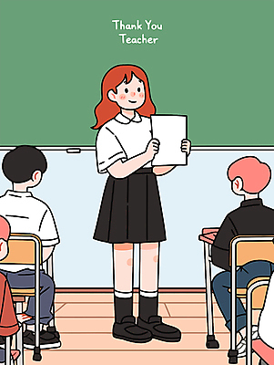 전신 학생 여자 남자 종이 어린이 의자 일러스트 교실 수업 미소 앉기 소년 여러명 성인 교사 칠판 축하 스승의날 책상 감사 가정의달 국내일러스트 AI파일 직업 교육 기념일 감정 가구 다수 컨셉 학교 모션 표정 사람 5월 파일형식 벡터