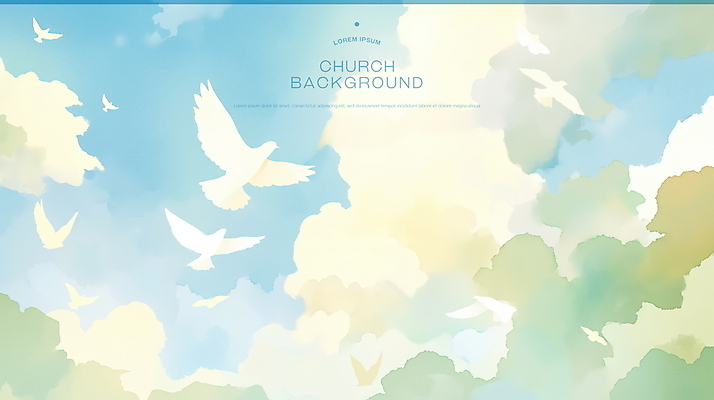 PSD 기독교 하늘색 일러스트 하늘 사람없음 햇빛 평화 비행 비둘기 감성 새떼 국내일러스트 종교 컨셉 조류 파란색 태양 파일형식