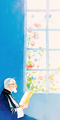 JPG 노년 남자 꽃 일러스트 실내 한명 들기 앉기 상반신 책 독서 성당 평화 성경 고요 천주교 풀 창가 감성 신부복 신부님 노인남자한명만 안경낌 국내일러스트 AI일러스트 AI콘텐츠 식물 1 종교 안경 컨셉 종교용품 창문 종교건축 모션 사람 성인 내부 남자한명만 노인남자만 파일형식