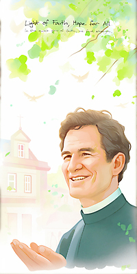 JPG 나무 남자 중년 일러스트 조류 나뭇잎 한명 미소 상반신 성당 손들기 믿음 천주교 성직자 사제 사제복 신부복 신부님 중년남자한명만 국내일러스트 AI일러스트 AI콘텐츠 식물 동물 1 감정 종교 잎 종교건축 모션 표정 사람 성인 남자한명만 중년남자만 파일형식