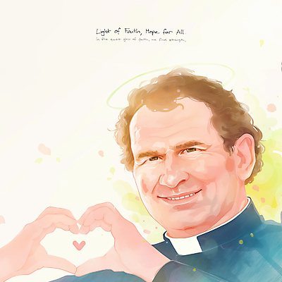 JPG 노년 남자 얼굴 일러스트 한명 미소 상반신 믿음 천주교 하트 성직자 손하트 사제 사제복 신부복 신부님 노인남자한명만 국내일러스트 AI일러스트 AI콘텐츠 모양 1 감정 종교 표정 사람 손짓 성인 신체부위 남자한명만 노인남자만 파일형식