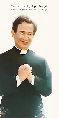 JPG 남자 중년 일러스트 한명 미소 상반신 믿음 천주교 성직자 손모으기 사제 사제복 신부복 신부님 중년남자한명만 국내일러스트 AI일러스트 AI콘텐츠 1 감정 종교 표정 사람 손짓 성인 남자한명만 중년남자만 파일형식