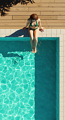 JPG 전신 편집이미지 여자 여유 물결 휴식 수영장 그림자 한명 앉기 성인 여름 파란색 비키니 햇빛 떠있는 편안함 나무바닥 발담그기 성인여자한명만 편집3D AI컴퓨터그래픽 AI콘텐츠 1 계절 수영복 감정 컬러 컨셉 모션 바닥 사람 태양 3D 감각 여자한명만 성인여자만 파일형식