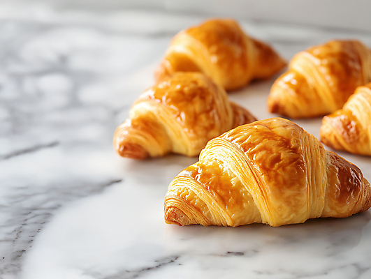 JPG 편집이미지 디저트 따뜻함 사람없음 갈색 카페 빵집 아침식사 크루아상 브런치 대리석 페스츄리 편집실사 AI포토 AI콘텐츠 음식 빵 컬러 재료 상점 식사 CG 파일형식