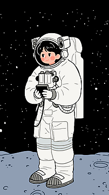 전신 남자 일러스트 직업캐릭터 한명 들기 성인 우주비행사 달 우주복 달표면 성인남자한명만 국내일러스트 일러캐릭터 우주항공의날 AI파일 자연요소 직업 캐릭터 1 옷 기념일 모션 사람 우주 남자한명만 성인남자만 파일형식 벡터