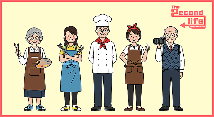 전신 여자 할아버지 노년 남자 화살표 할머니 중년 허리손 일러스트 요리사모자 미소 들기 여러명 성인 노란색 카메라 앞치마 붓 머리띠 팔레트 미용사 뒷짐 바리스타 따봉 실버취업 고데기 미용가위 카메라감독 안경낌 일러캐릭터 AI파일 직업 캐릭터 모자_잡화 안경 컬러 포즈 다수 장신구 모션 가위_도구 표정 사람 전자제품 요리사 구직 미용용품 최고 감독 헤어용품 파일형식 벡터