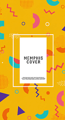 도형 PSD 편집이미지 추상 사람없음 노란색 멤피스디자인 이미지편집 디자인 컬러 무늬 파일형식