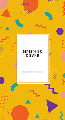 도형 PSD 편집이미지 추상 사람없음 노란색 멤피스디자인 이미지편집 디자인 컬러 무늬 파일형식