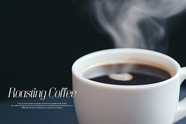 PSD 편집이미지 사람없음 검은색 수증기 커피잔 에스프레소 로스팅 이미지편집 커피 컬러 잔 파일형식