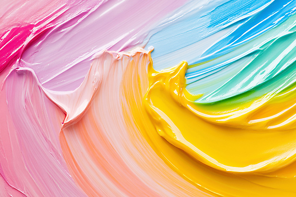 JPG 편집이미지 백그라운드 붓터치 사람없음 컬러풀 물감 질감 편집실사 AI포토 AI콘텐츠 컬러 미술도구 CG 파일형식